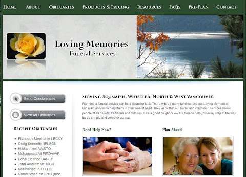 Loving Memories Funeral Services